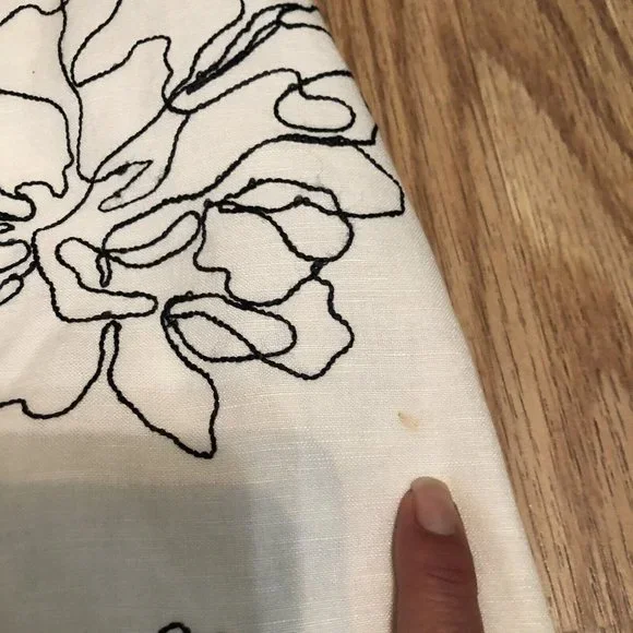 rafael sport floral lined skirt lined blend size large L Zip - Picture 3 of 10